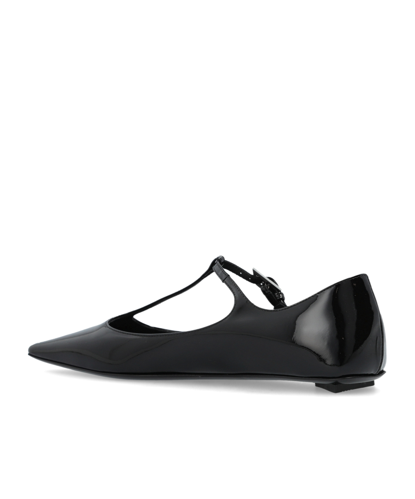 Attico Juno Ballet Flats In Black