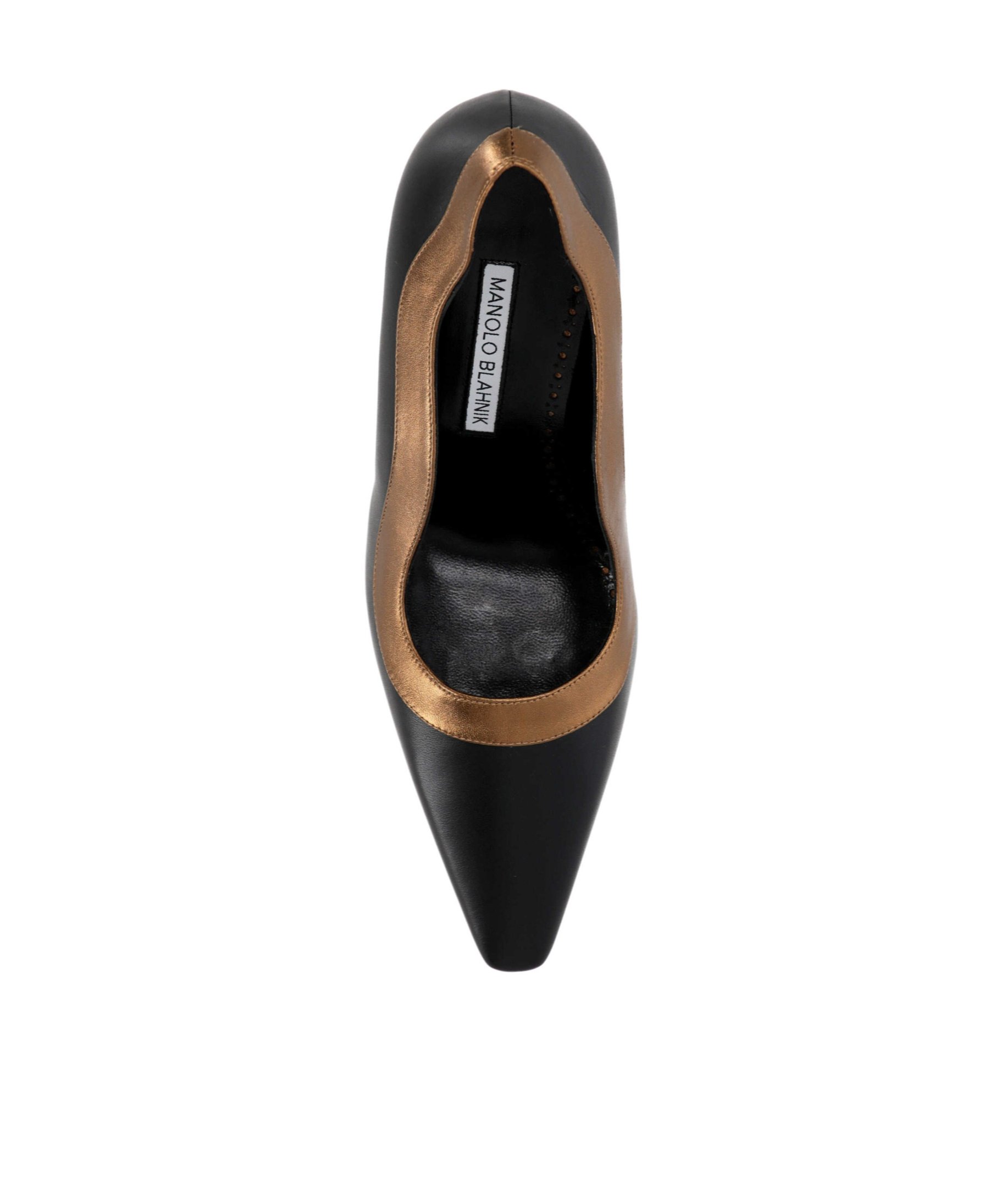 Manolo Blahnik Slip-on High Heels In Black