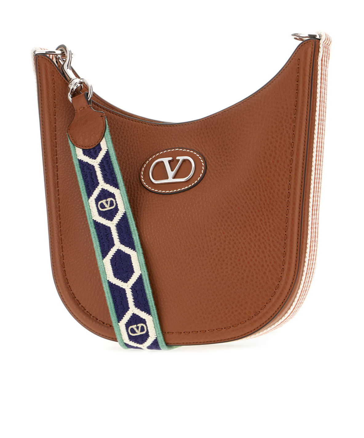 VALENTINO GARAVANI VALENTINO VLOGO SIGNATURE LOGO EMBROIDERED CROSSBODY BAG