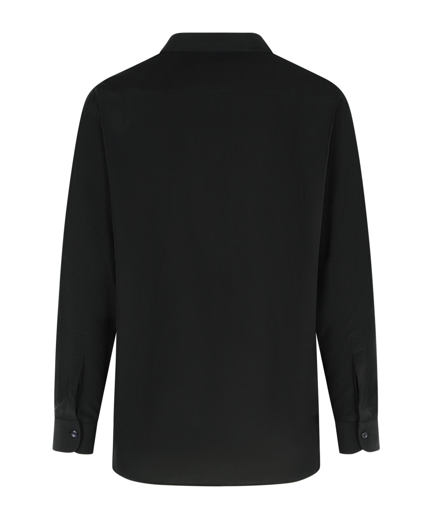 Tom Ford Luxurious Silk Long Sleeve Shirt In Black