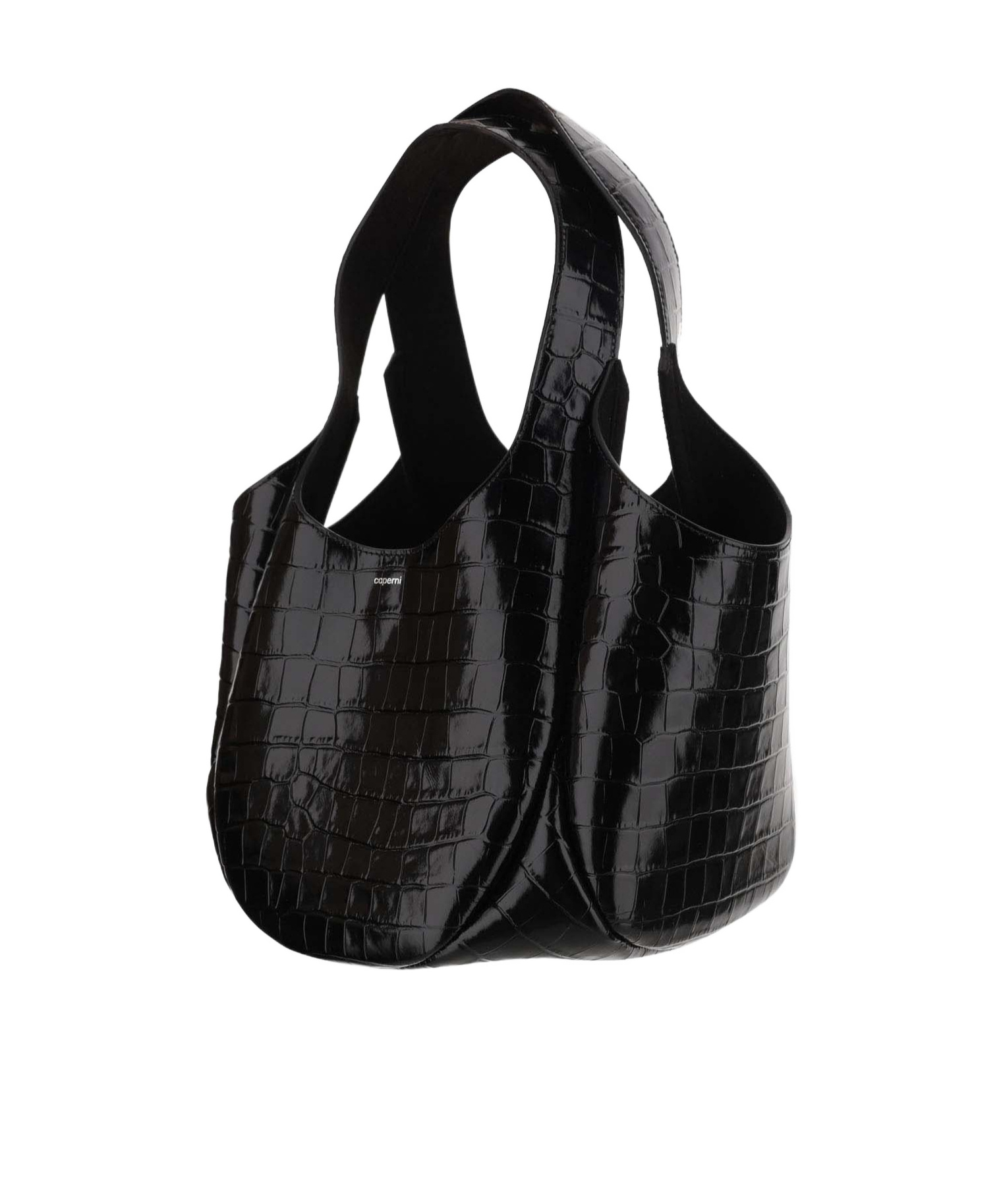 Coperni Embossed Handbag In Black