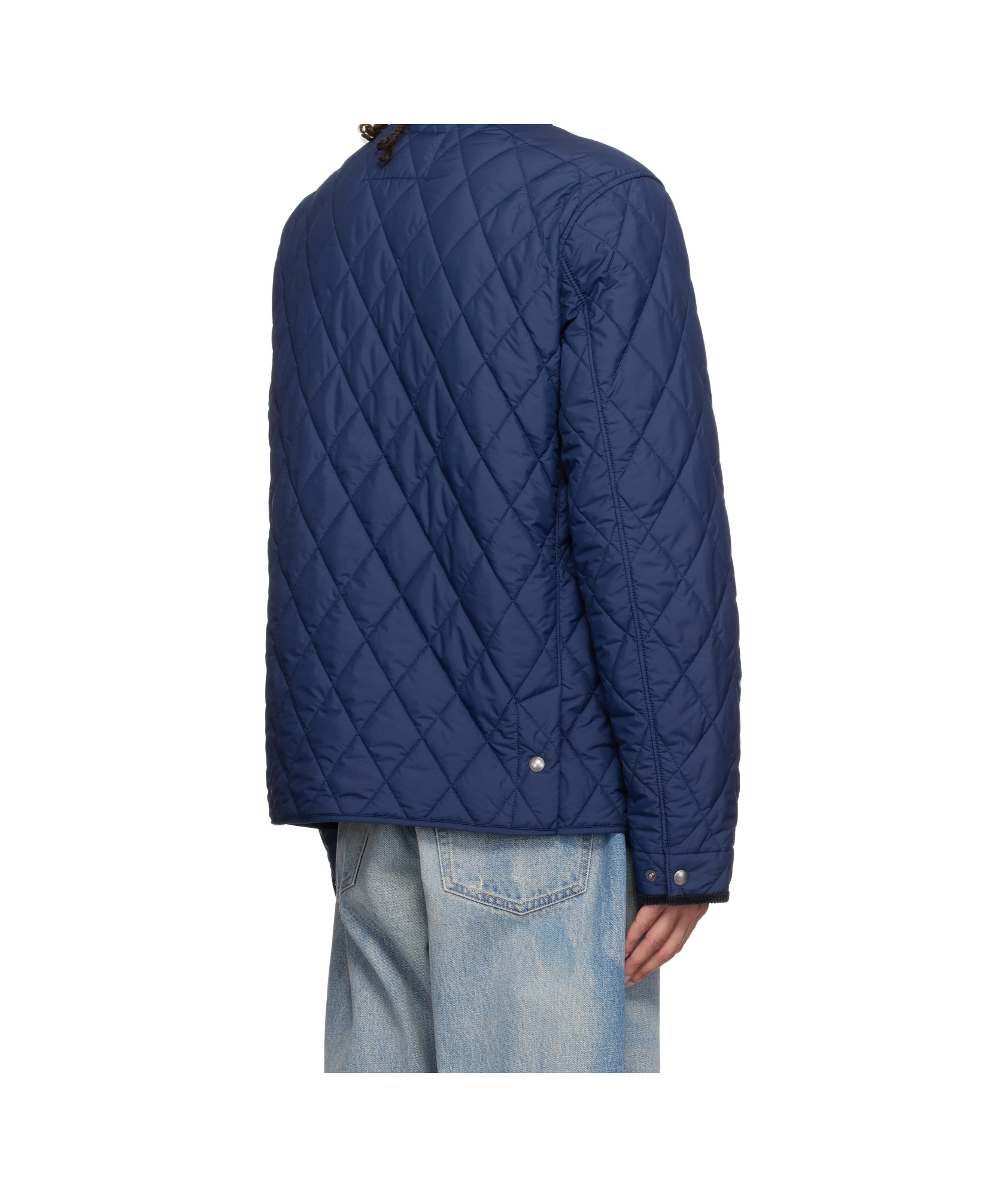 Shop Polo Ralph Lauren The Beaton Quilted Jacket In Annapolis Blue