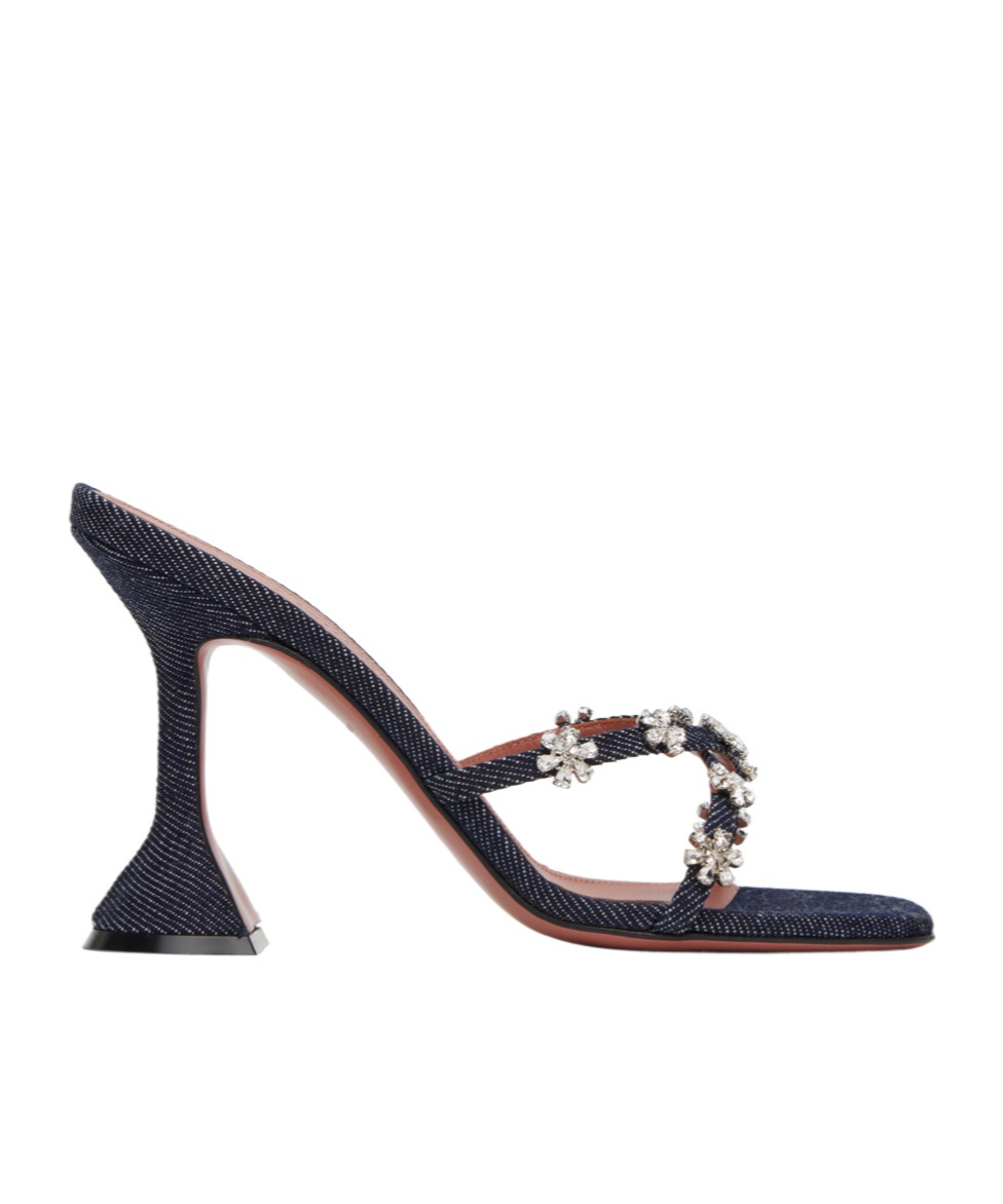 AMINA MUADDI LILY HIGH-HEELED SANDALS 