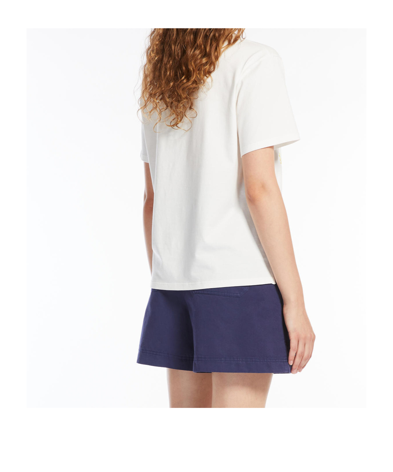 Weekend Max Mara Short-sleeved T-shirt In White