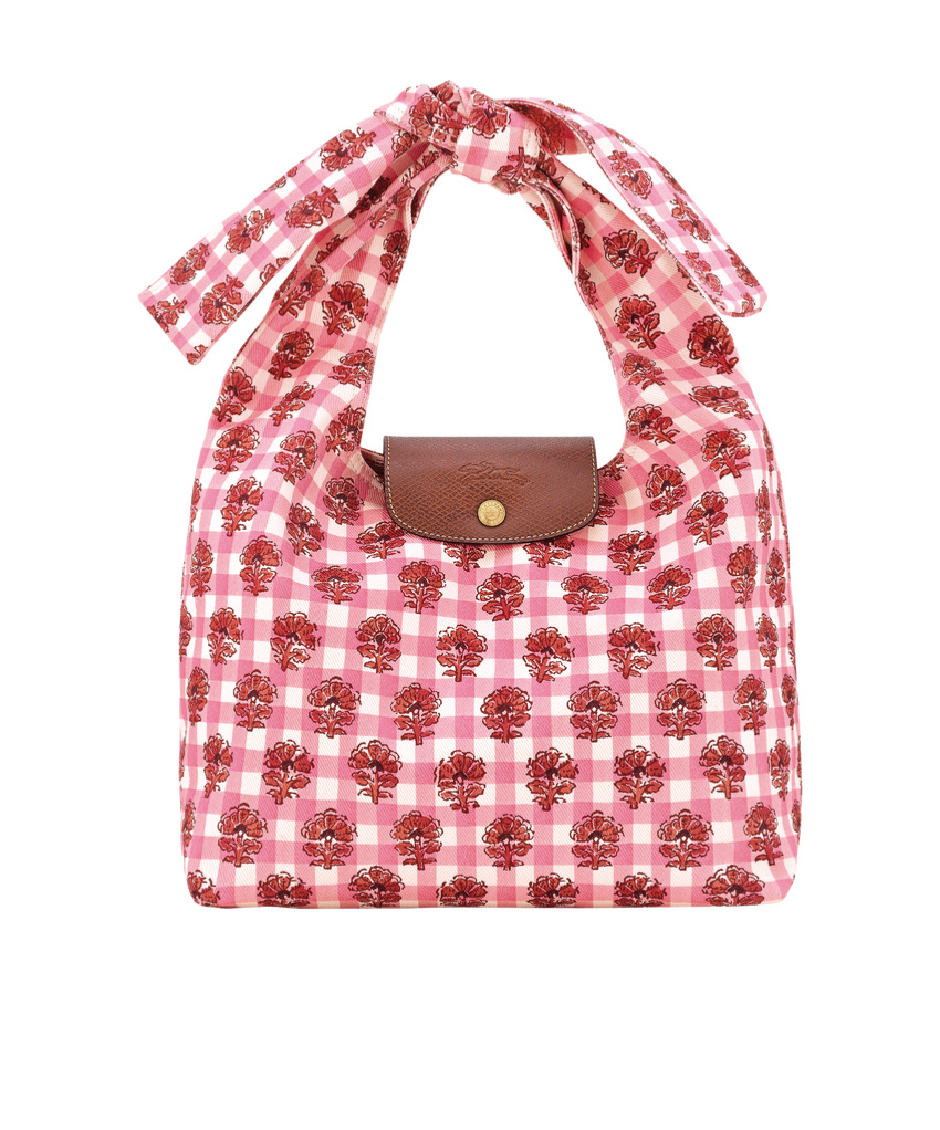 Longchamp Medium Le Pliage Shoulder Bag In Pink