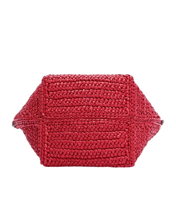 Attico Via Dei Giardini 15 Red Tote Bag In Red