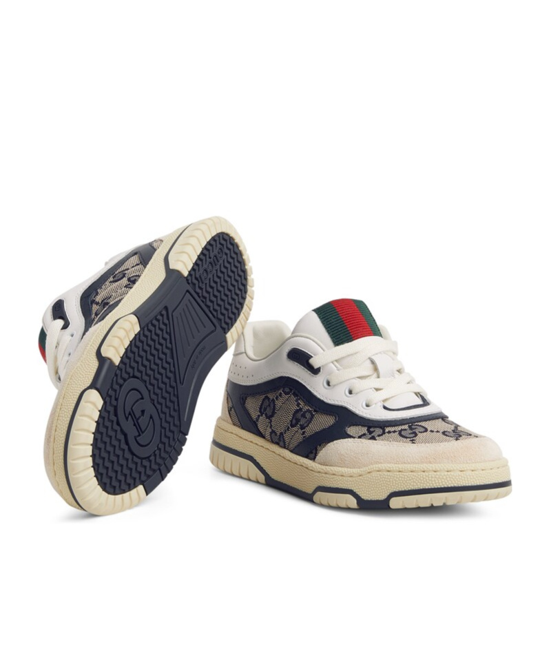 Gucci Re-web Sneaker In Blue
