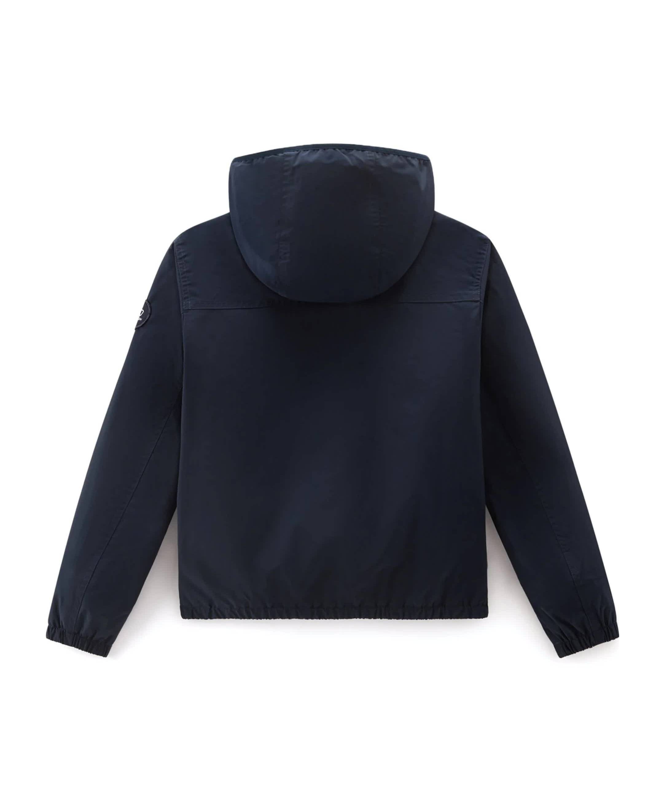 Woolrich Ryker Hooded Jacket In Black