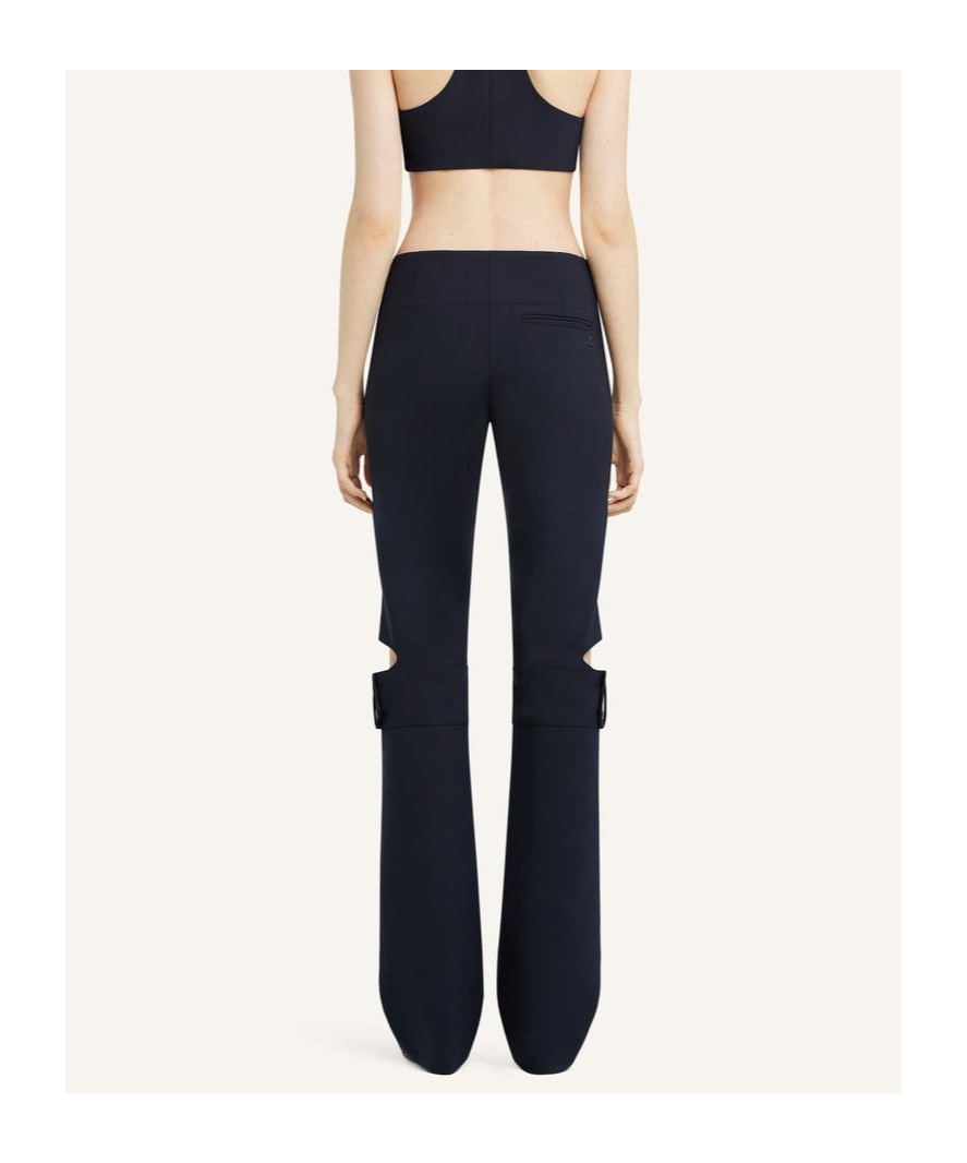 Courrèges Double-buckle Trousers