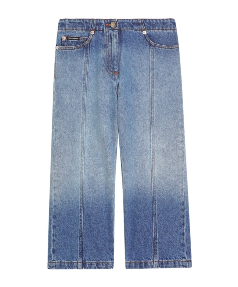 Dolce & Gabbana Cotton Jeans In Blue