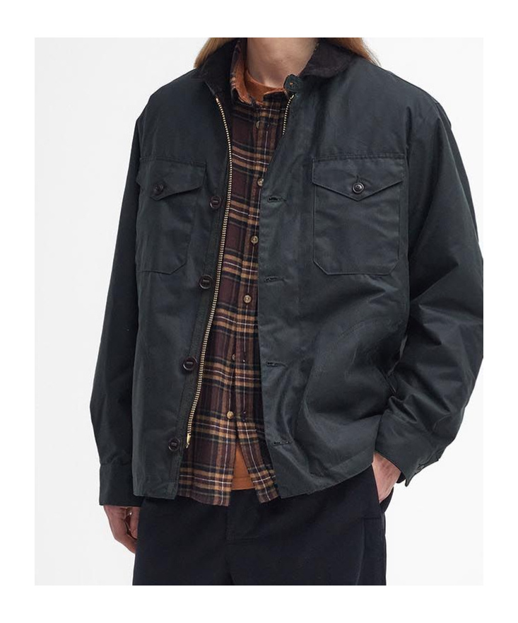 BARBOUR LONG-SLEEVED CASUAL JACKET