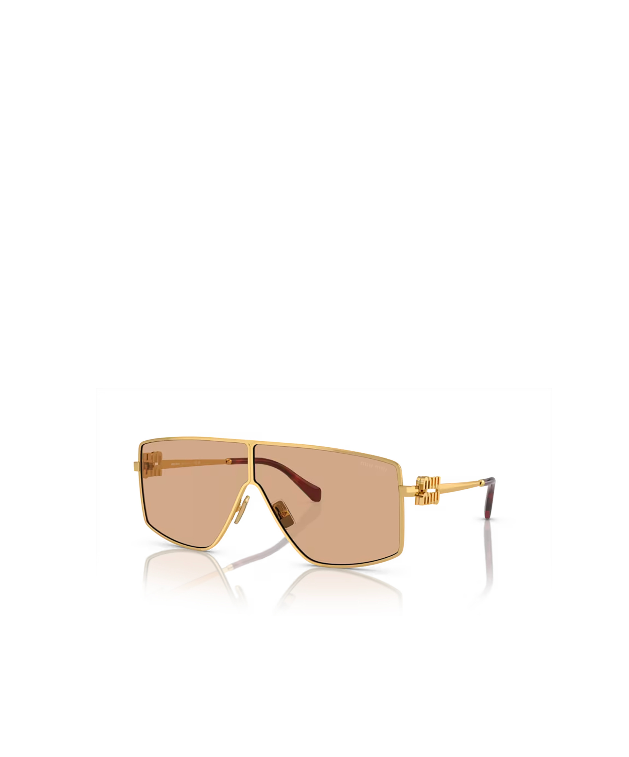 Miu Miu Oversize-frame Sunglasses In Nude