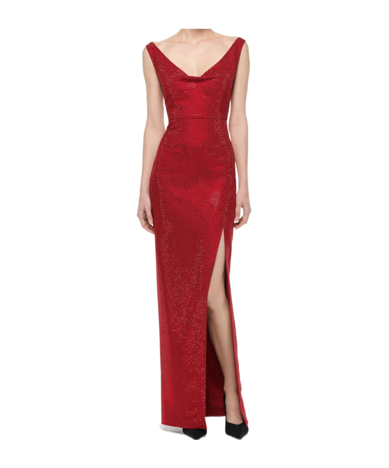 ROLAND MOURET DIAMANTE GOWN