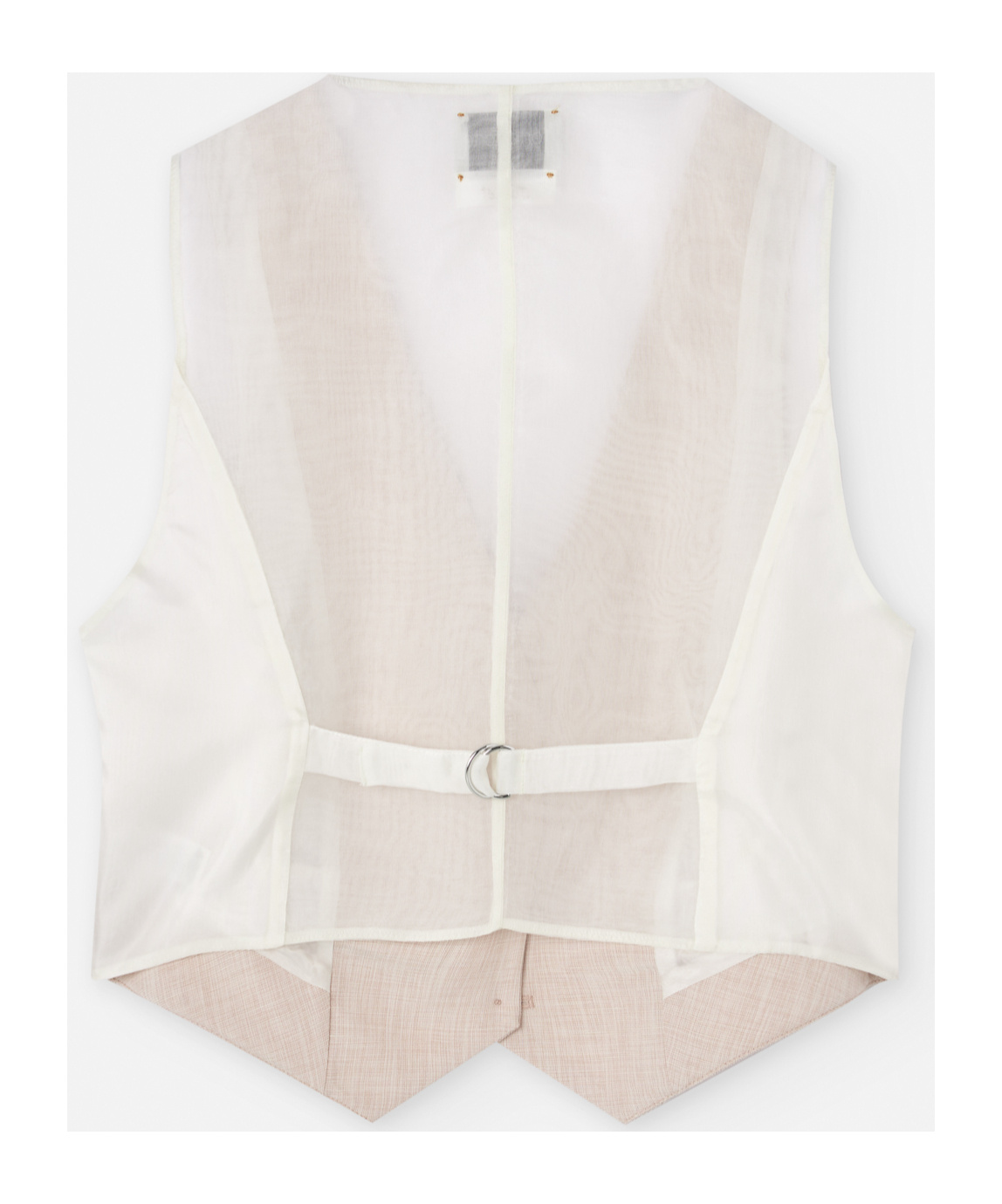 Forte Forte Single Breasted Vest In Nude