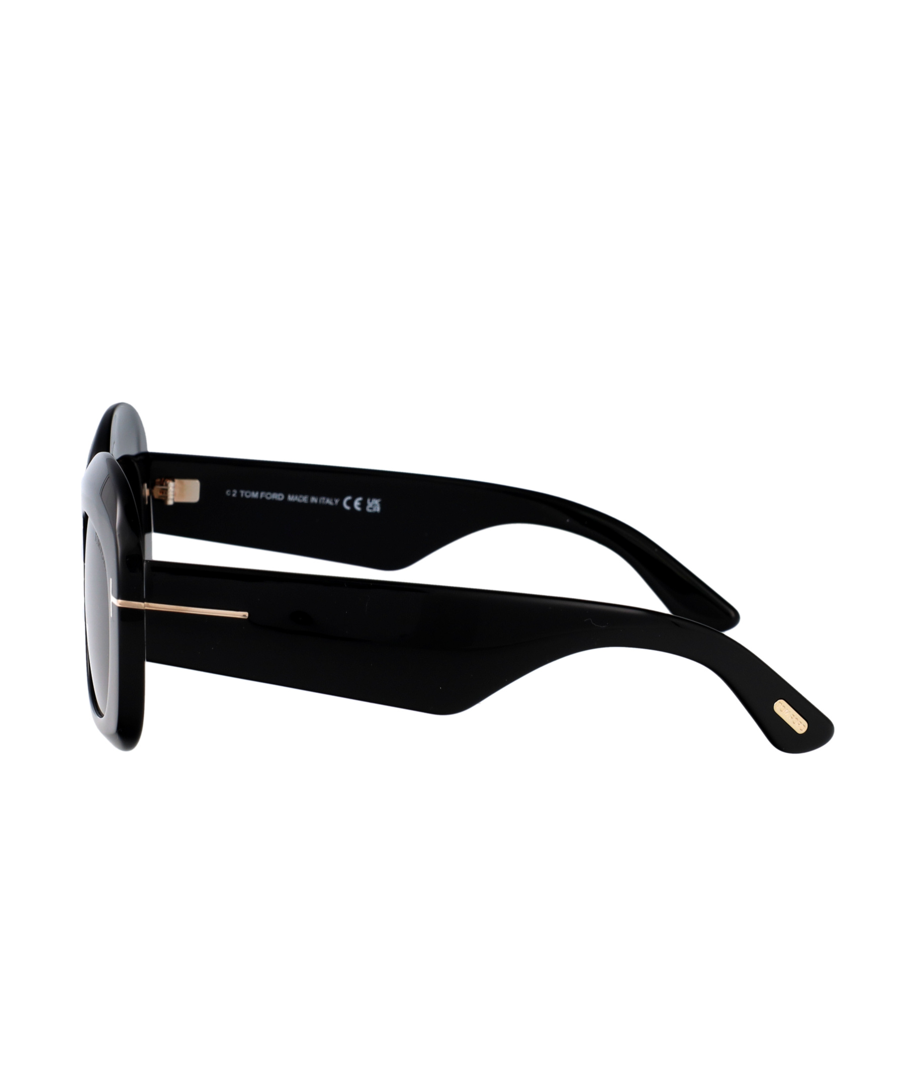 Tom Ford Eyewear Rectangle-frame Sunglasses In Black