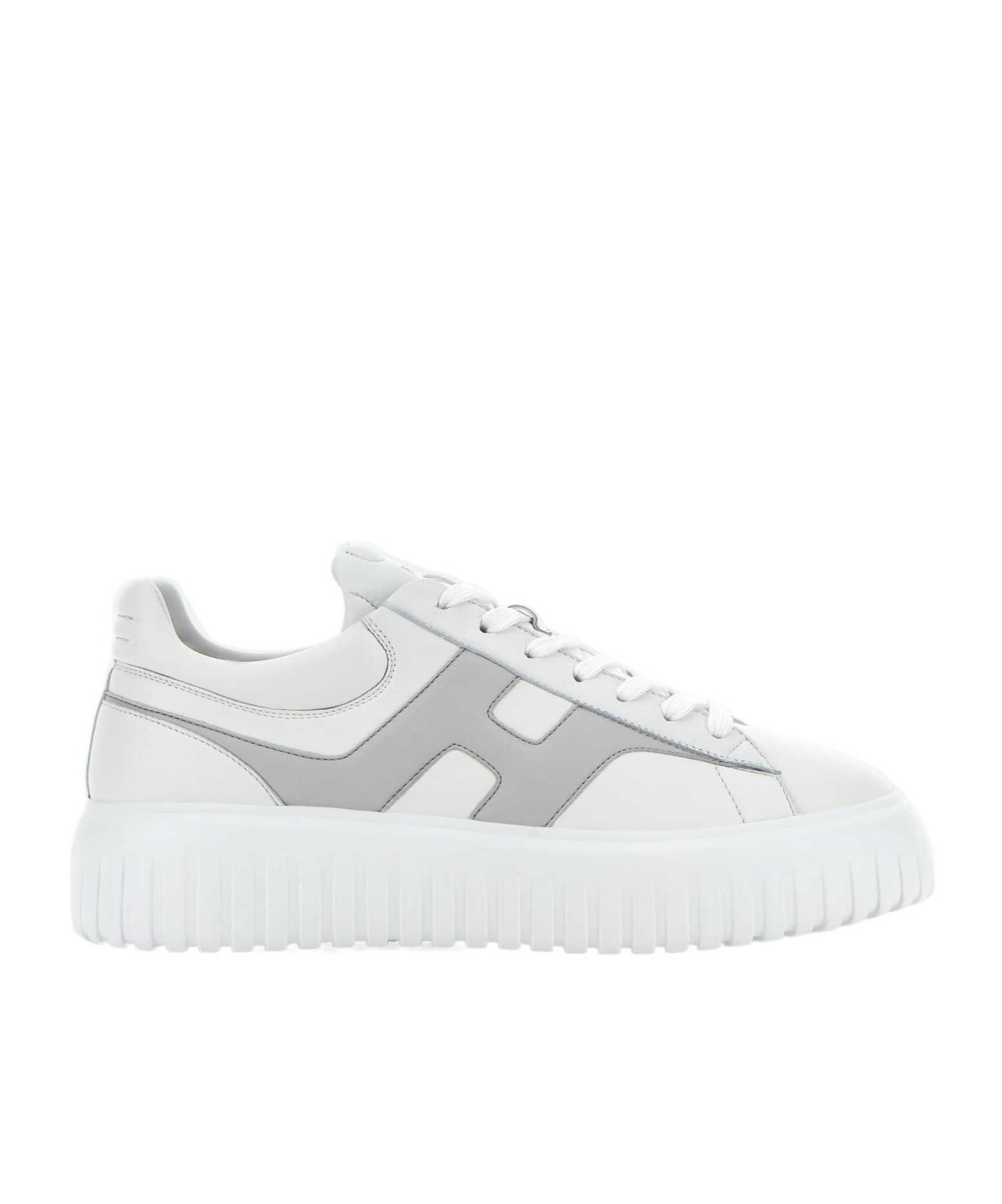 Hogan Thick Sole Sneakers In White