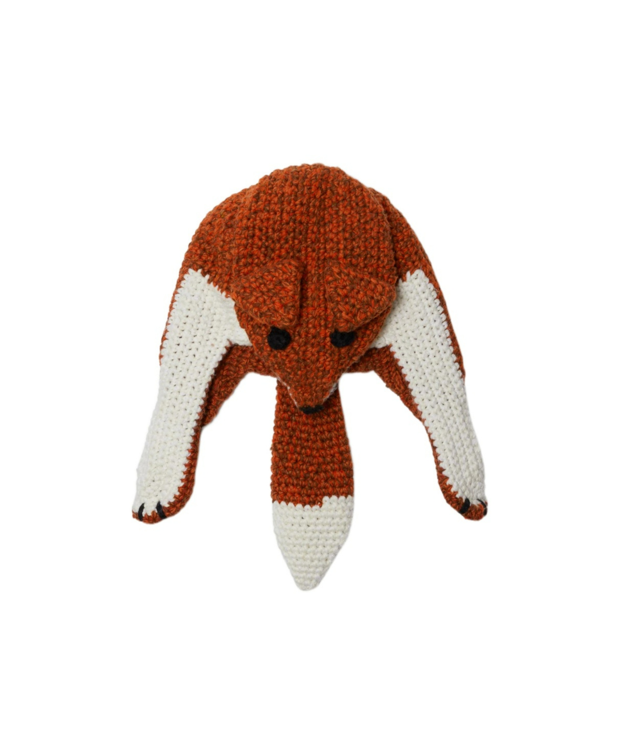 Burberry Fox Chunky-knit Beanie In Brown