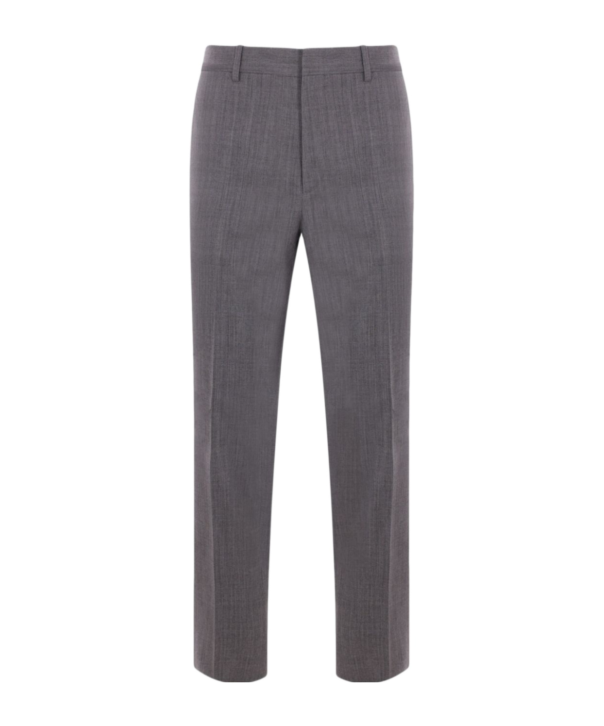 Jil Sander Slim-fit Wool Trousers In Gray