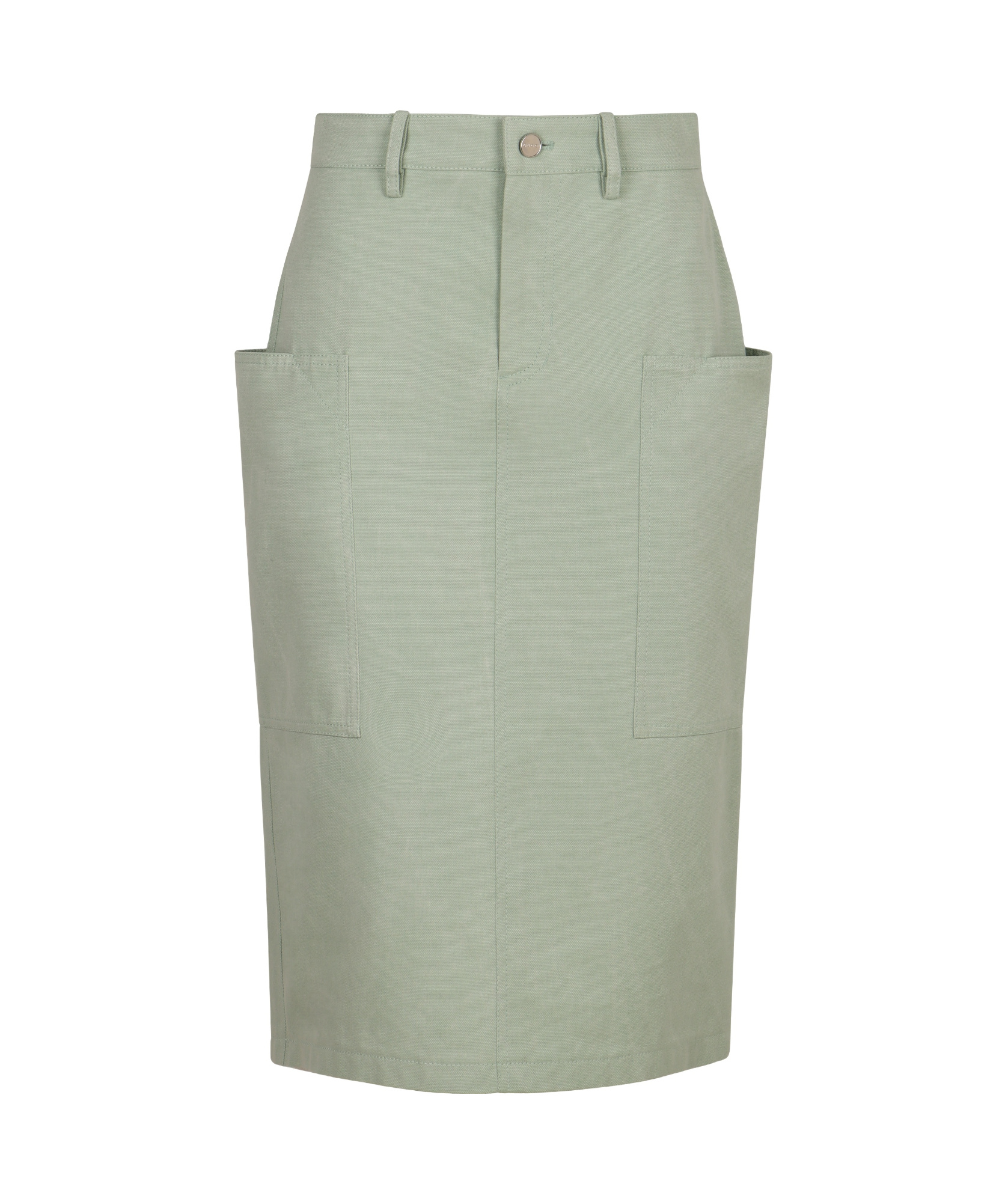 Gucci Women's Cotton Midi Skirt In Green