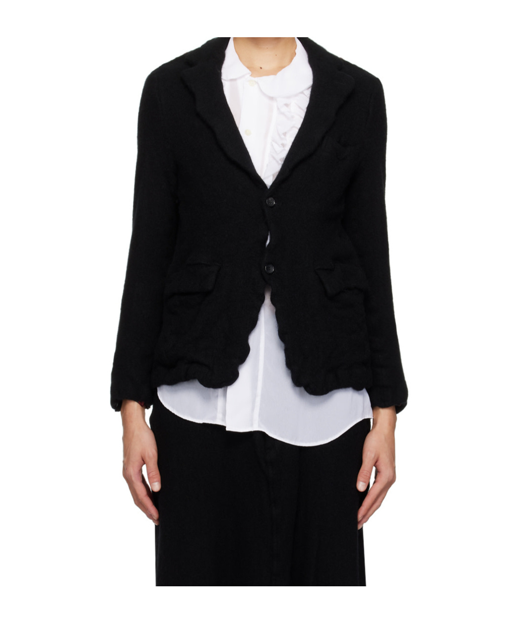 Comme Des Garçons Single-breasted Blazer