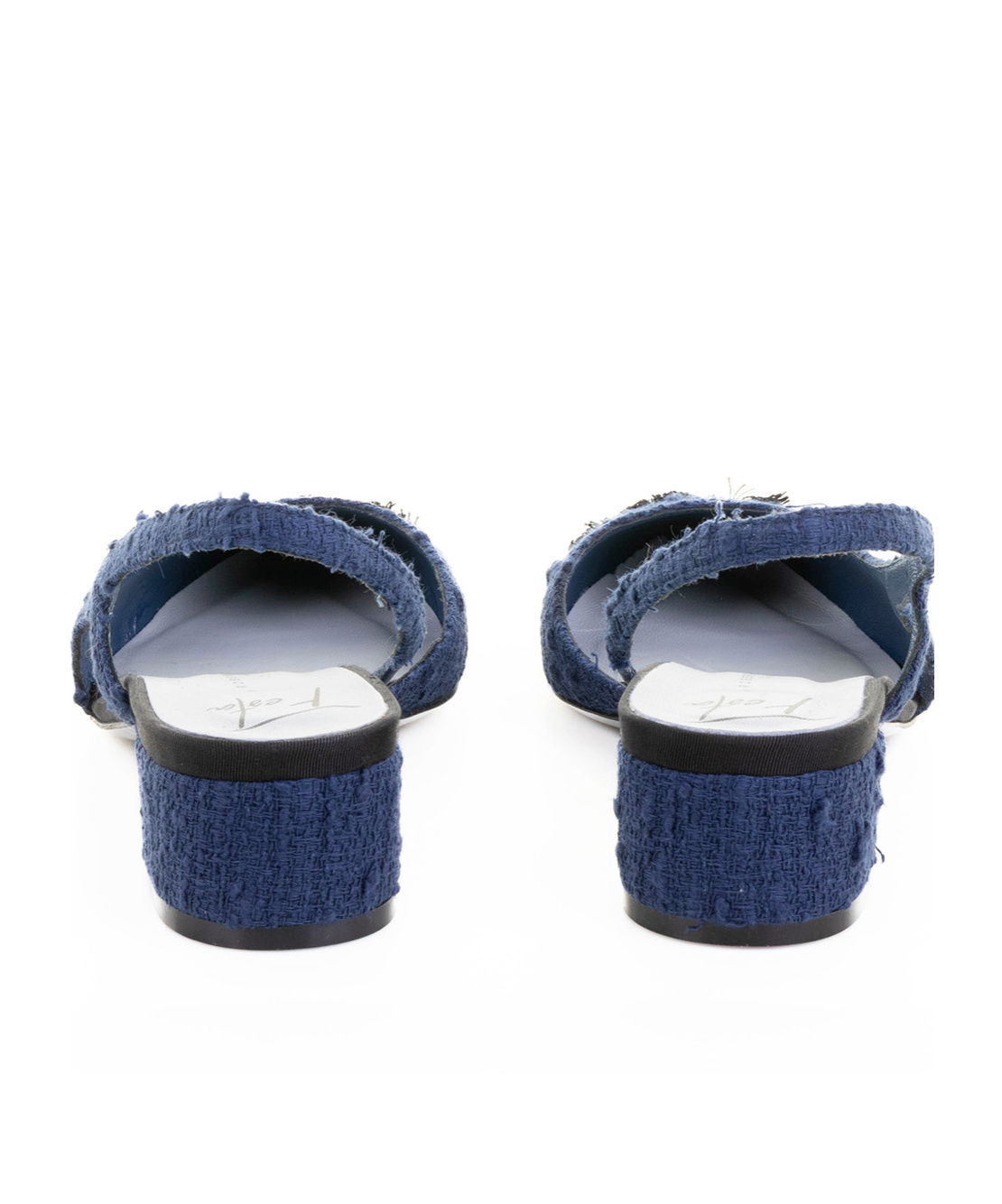 ROBERTO FESTA ROUND TOE FLAT SANDALS