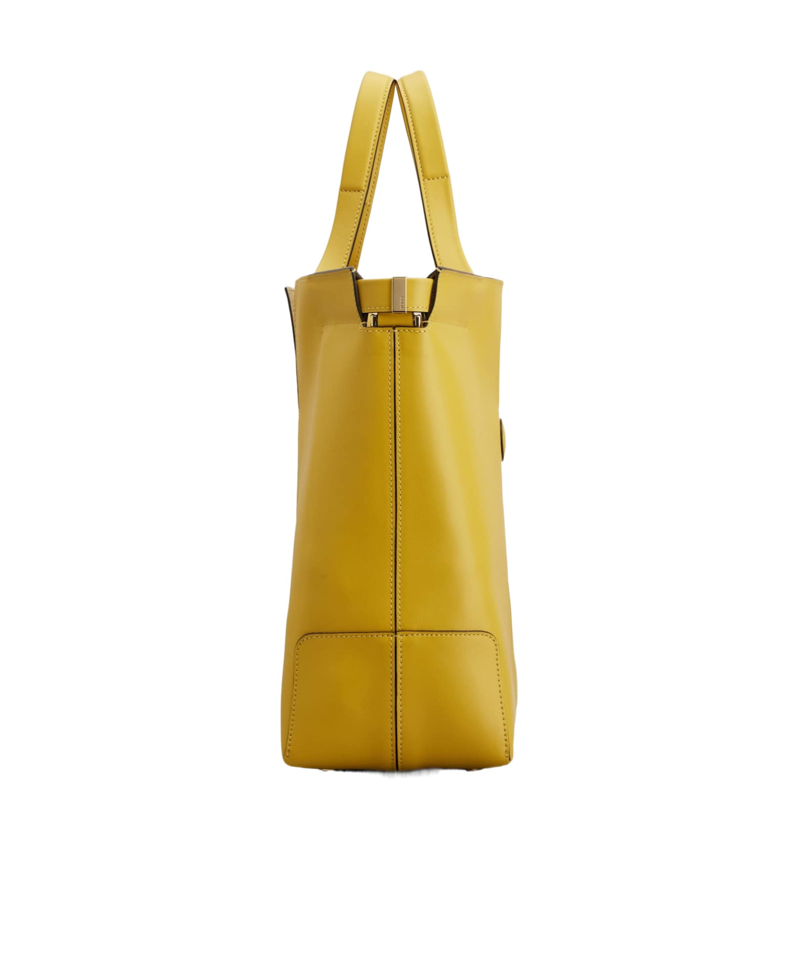 Tod's Small Di Handbag Folio Shoulder Bag In Yellow
