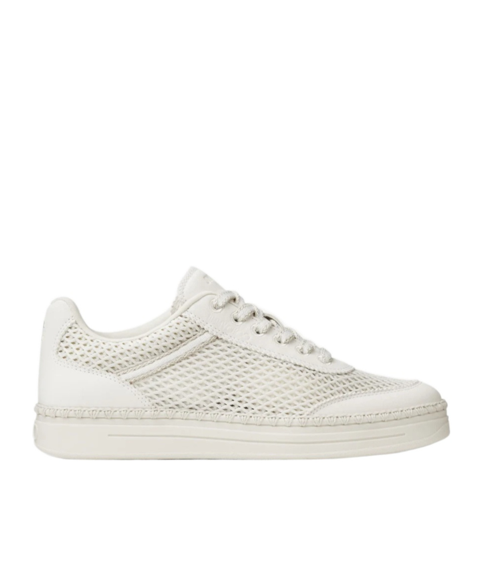 Jimmy Choo Rimini Low-cut Sneakers In White
