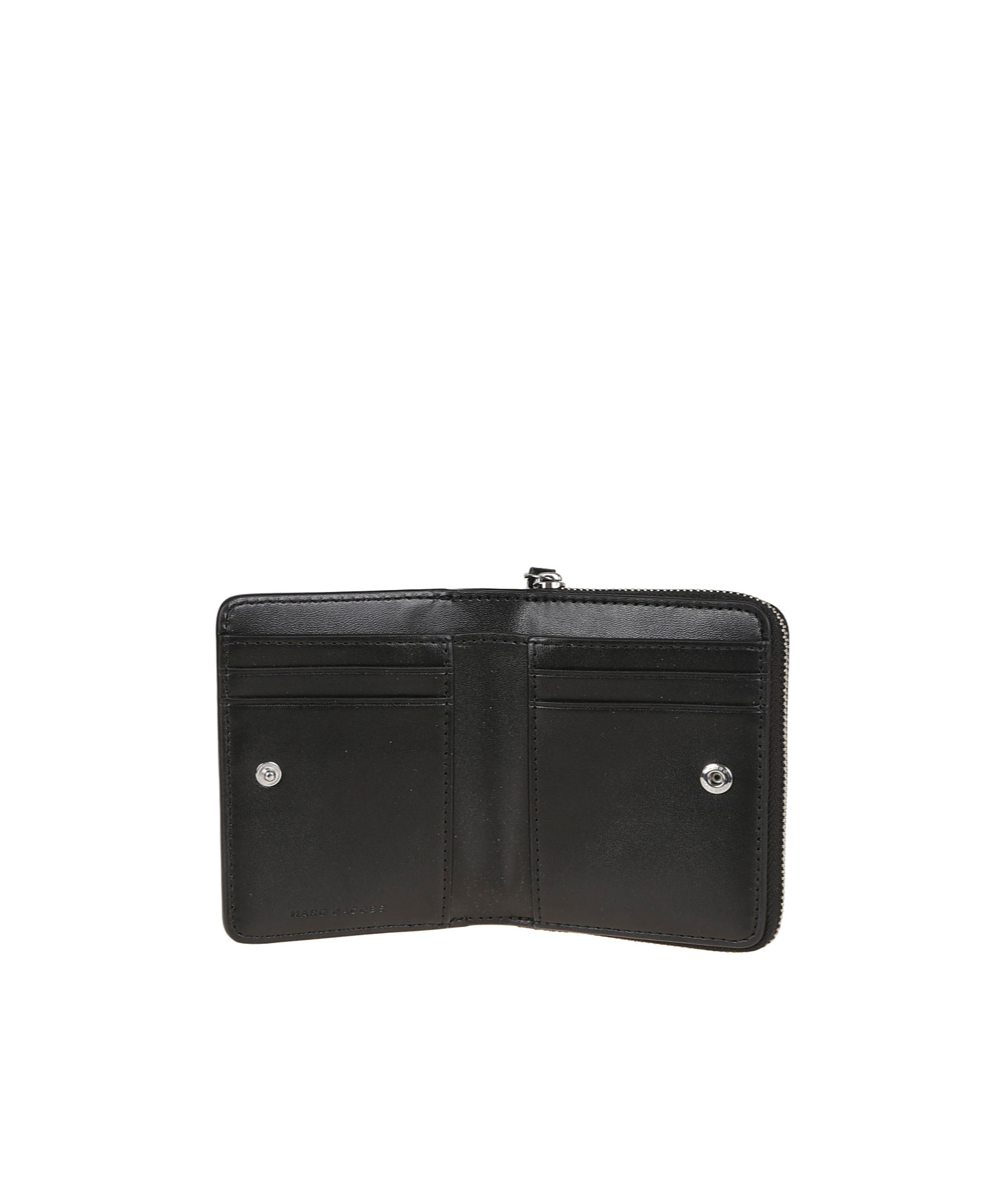Marc Jacobs The Mini Compact Wallet In Black