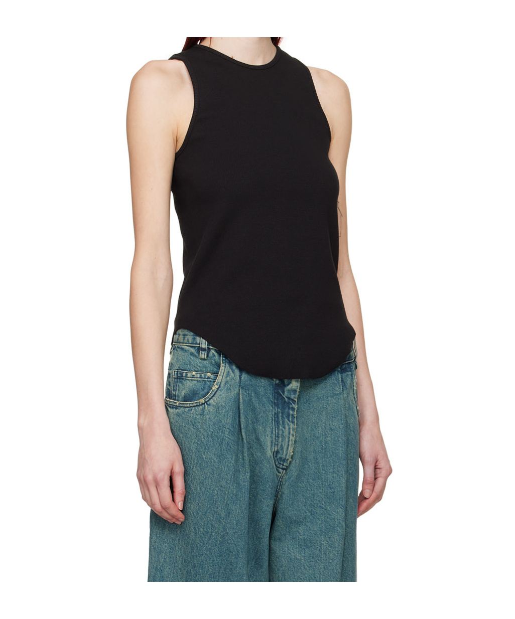 SONG FOR THE MUTE ROUND NECK SLEEVELESS VEST 