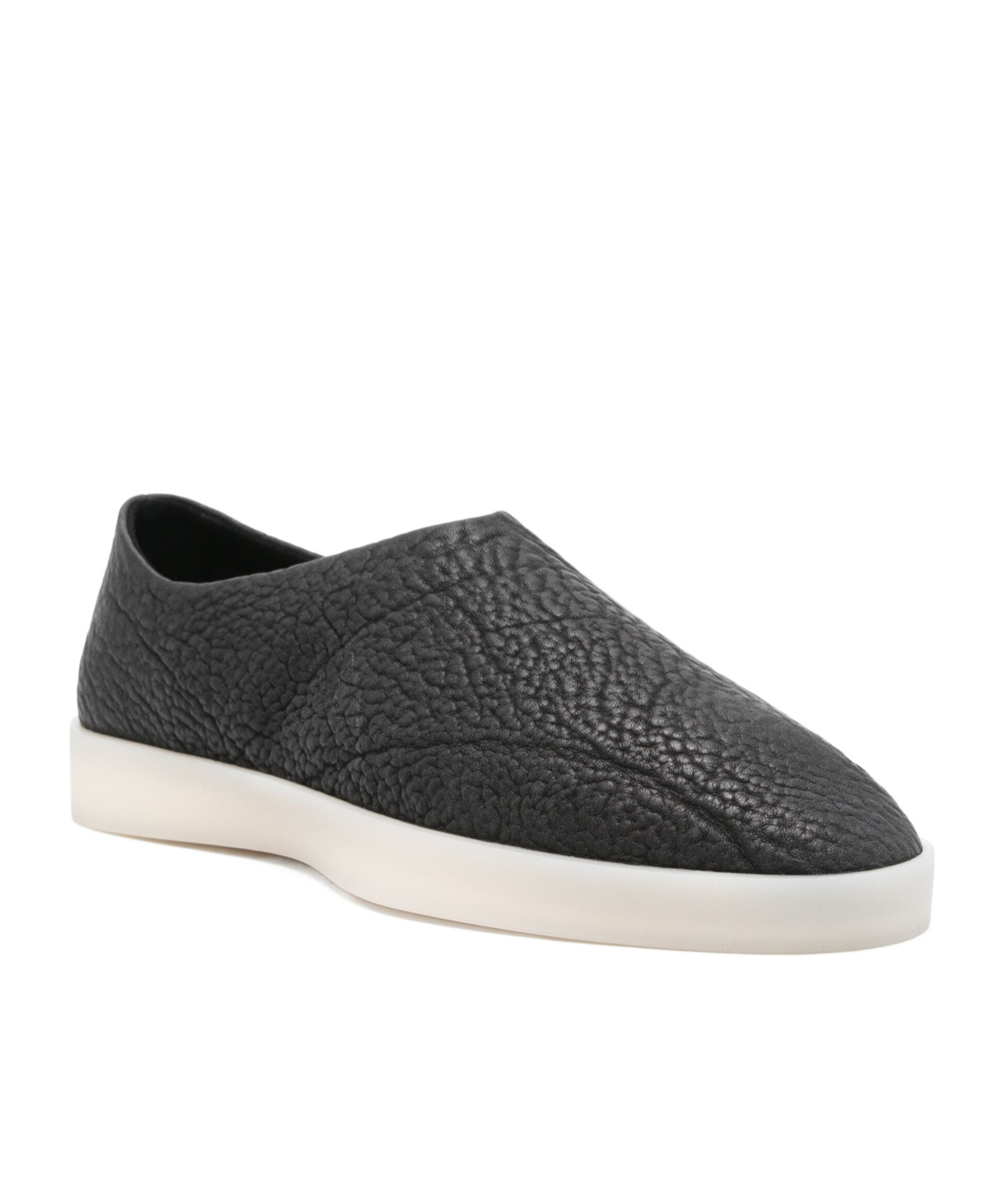 Fear Of God Textured-finish Loafers In Black