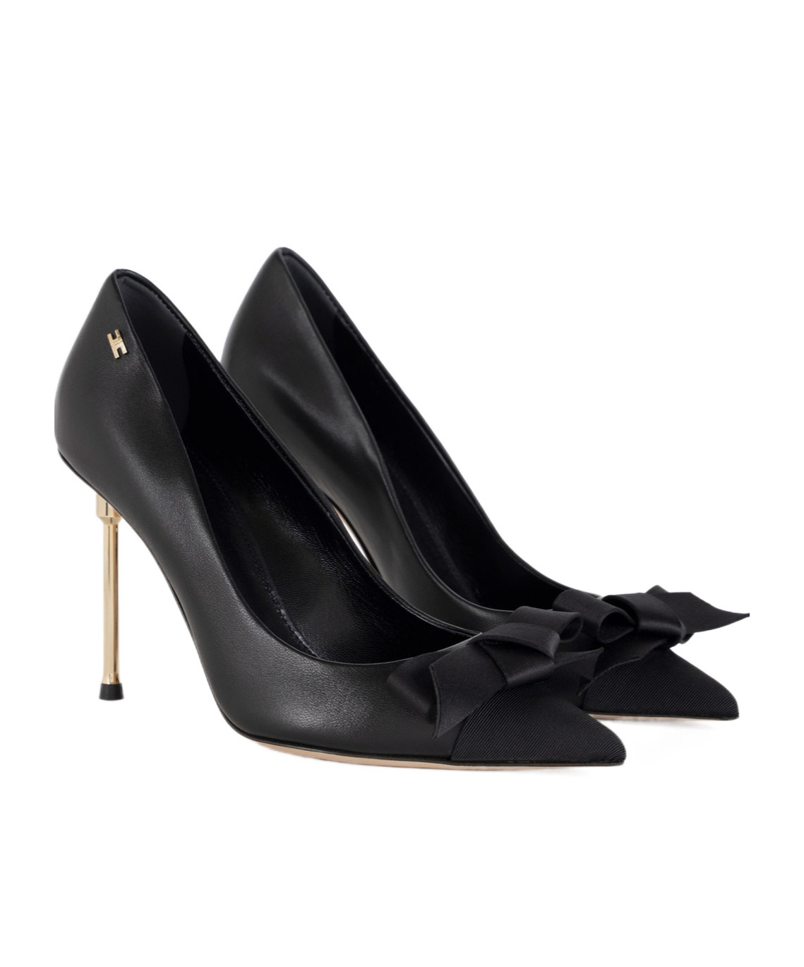 Elisabetta Franchi Scarpe Decollete Con Fiocco In Black