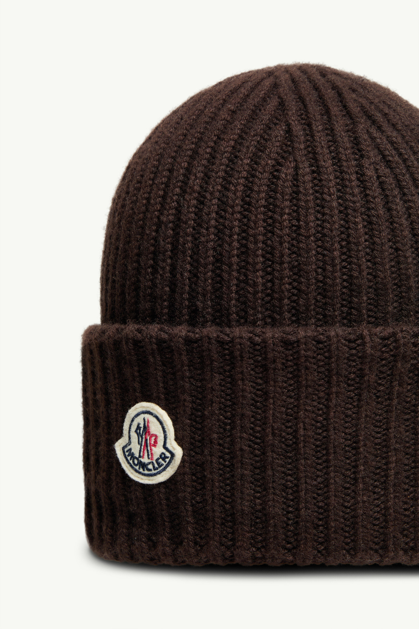 Moncler Wool And Cashmere Hat In Black