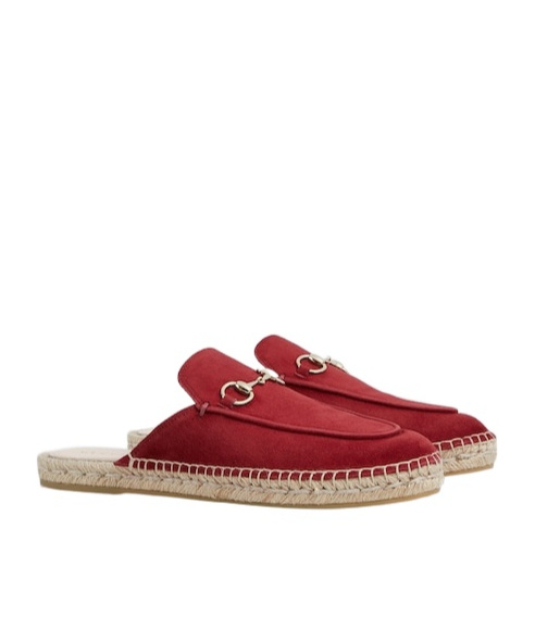 Gucci Women's Espadrille Mule With Horsebit