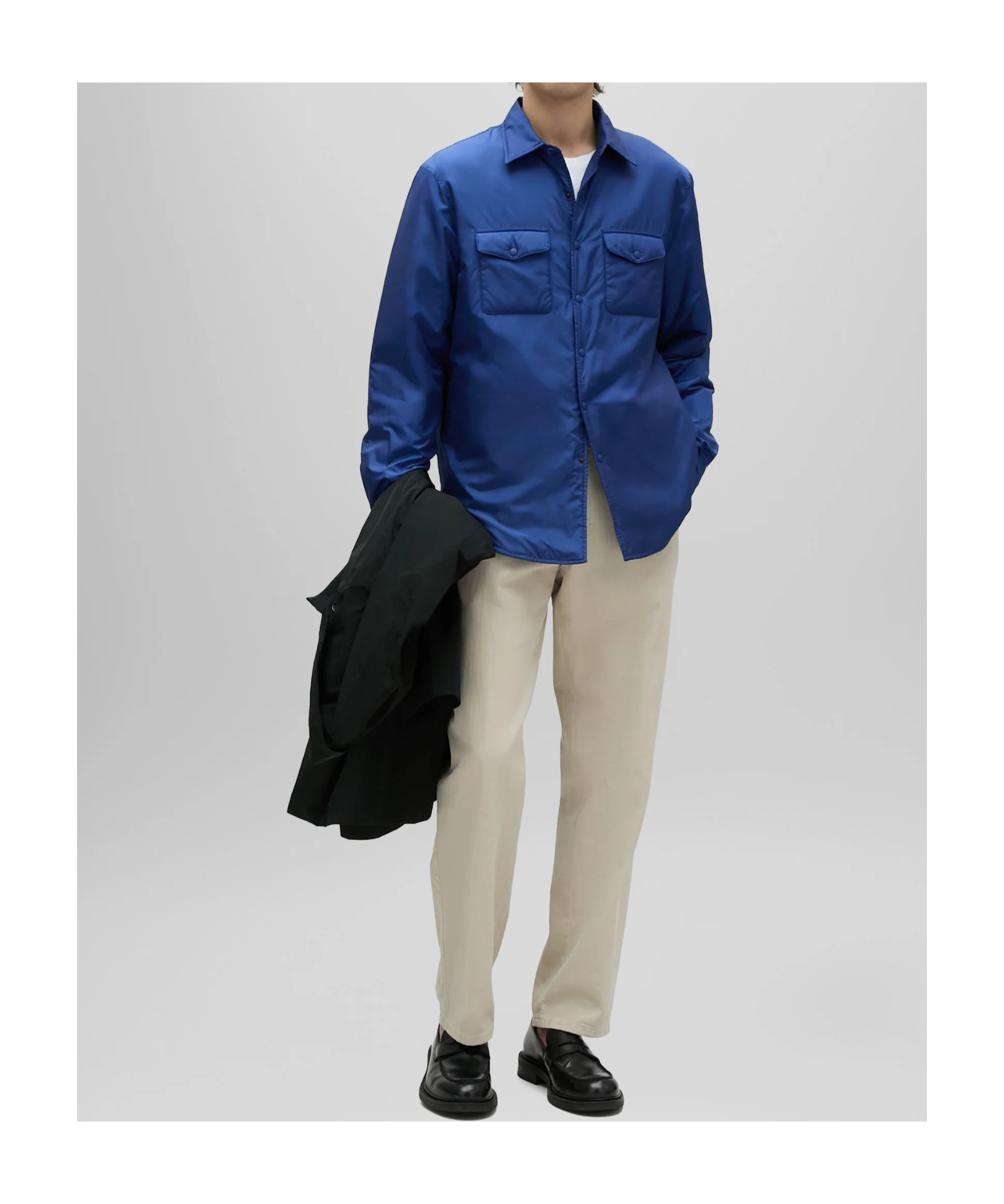 ASPESI BUTTON-UP LONG SLEEVE SHIRT