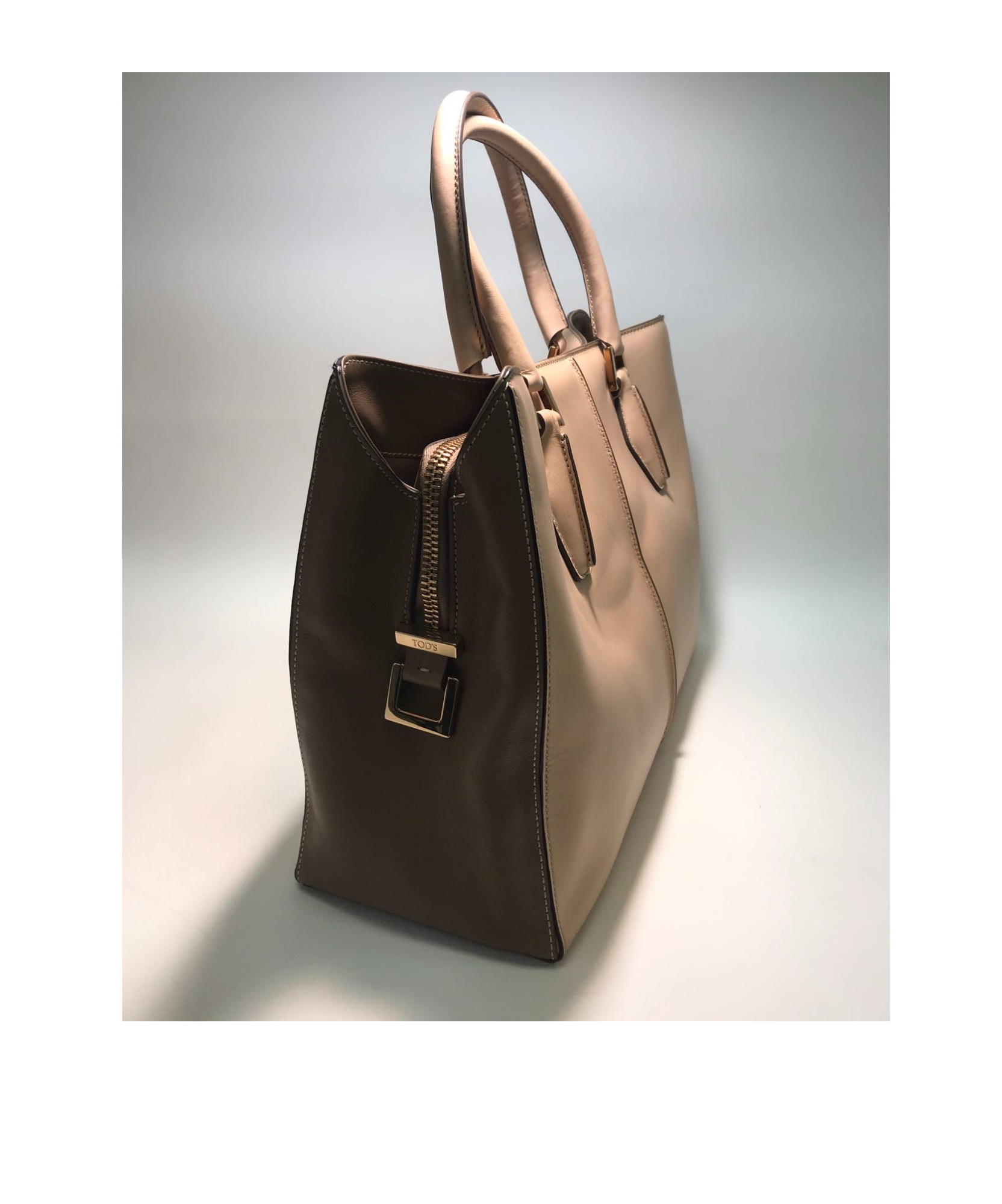 Tod's Double Handle Shoulder Bag In Multicolor