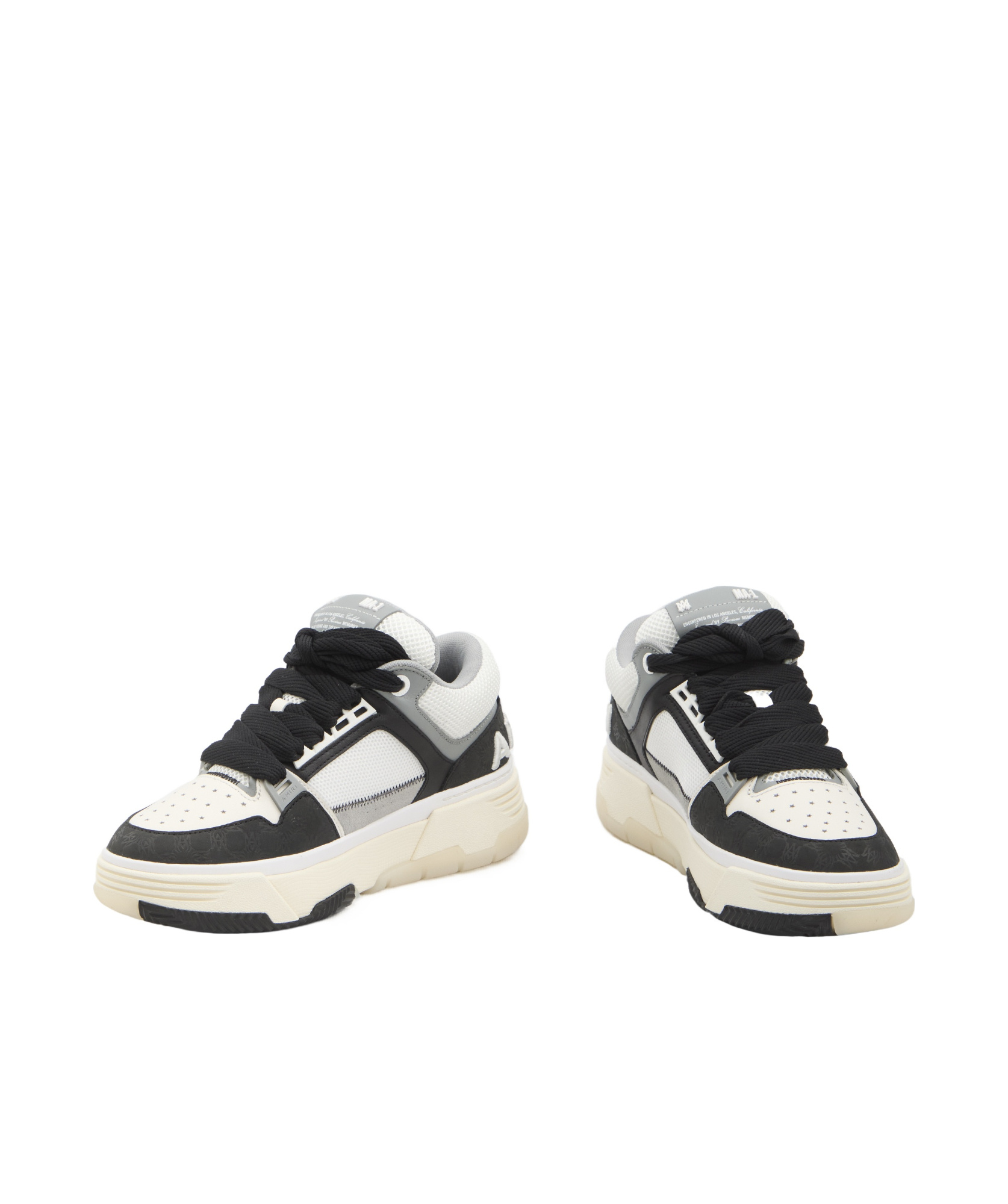 Amiri Men Ma Quad Debossed Nubuck Ma-1 In Multicolor | ModeSens