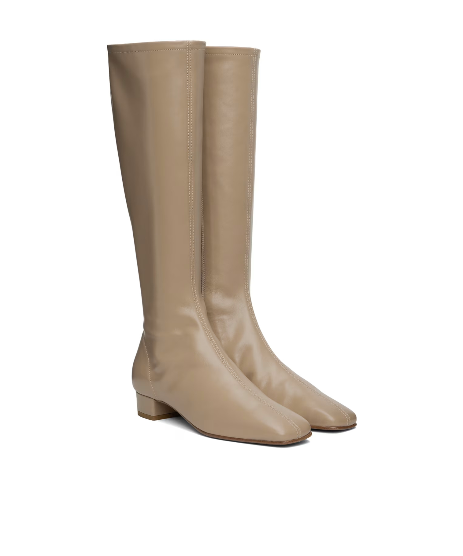 BY FAR EDIE SQUARE-TOED BOOTS