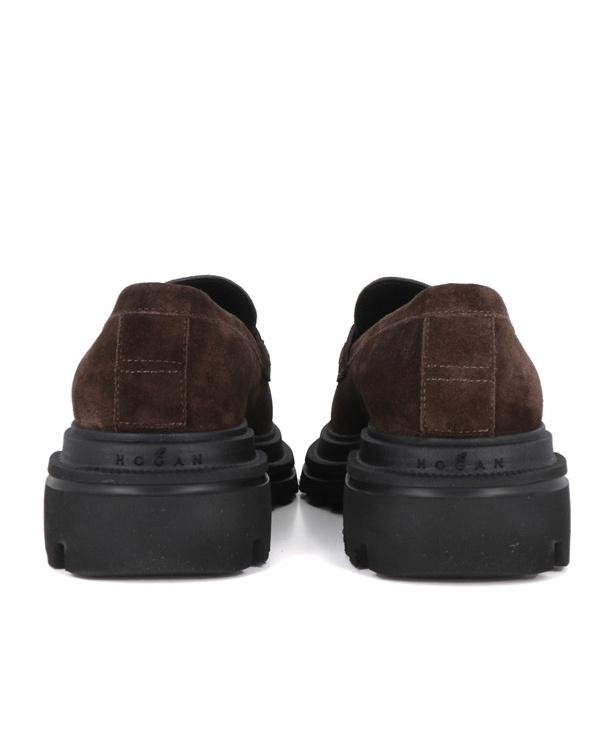 Hogan H674 Mocassino In Black