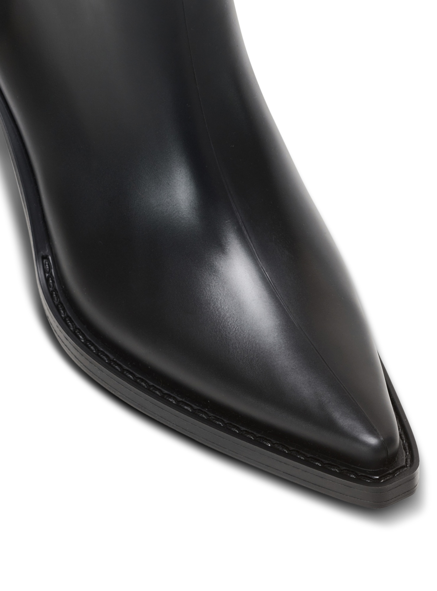 Balmain Tess 55mm Logo-plaque Boots In Black