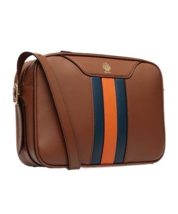 Bally Beckett Crossbody Bag In Brown Leather