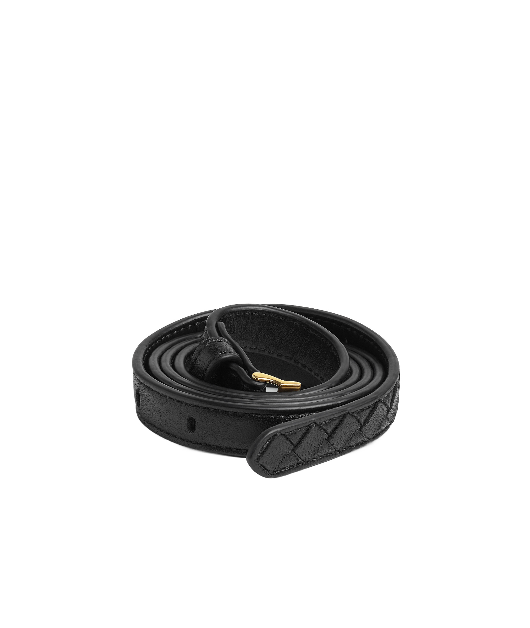 Bottega Veneta Ceinture Fine Watch In Black