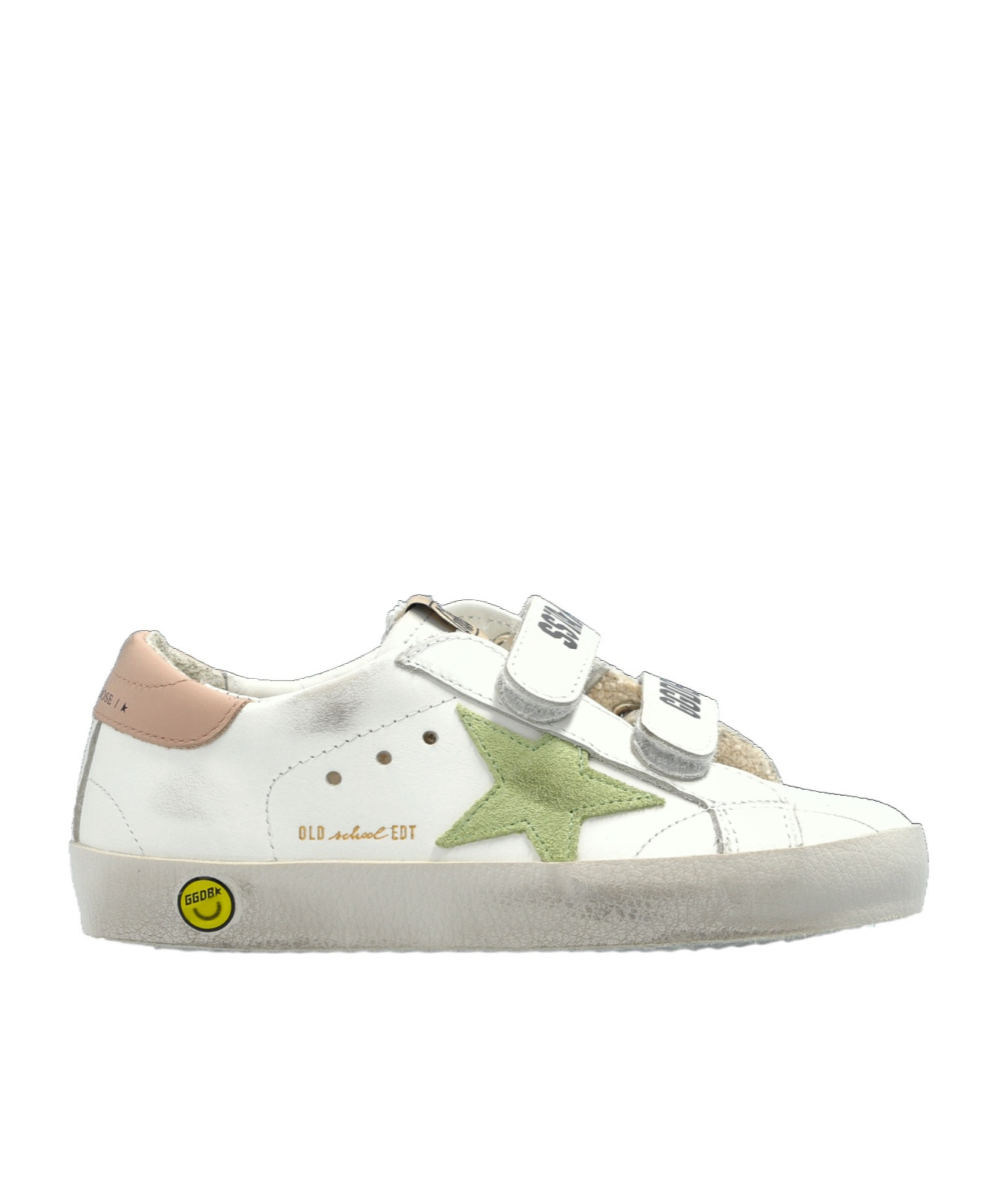 Golden Goose Round Head Low-cut Casual Shoes In White