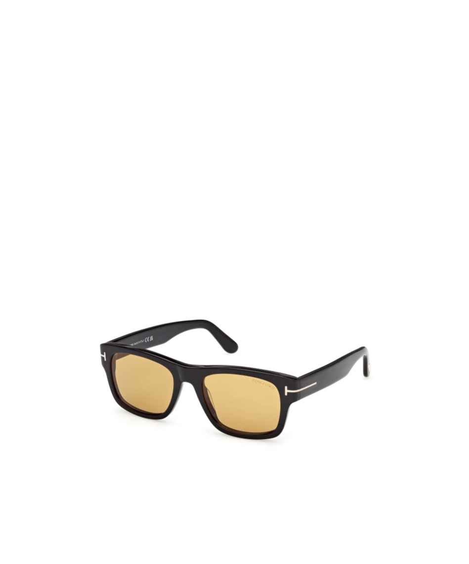 Tom Ford Eyewear Rectangular Frame Sunglasses In Black