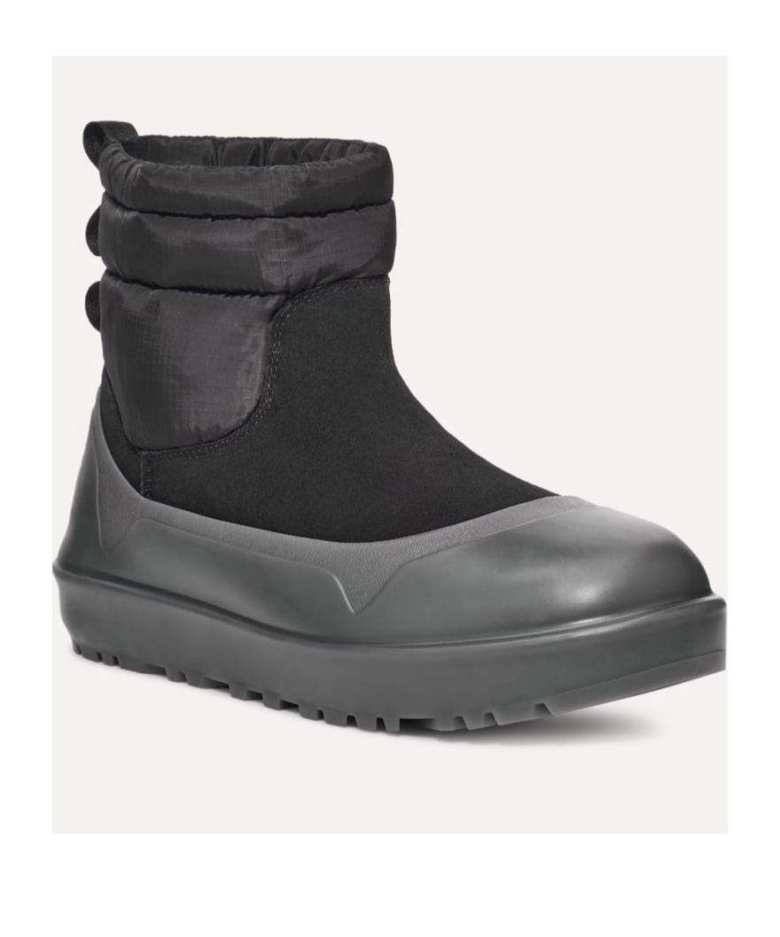 Ugg Classic Mini Mod Black Boot In Black