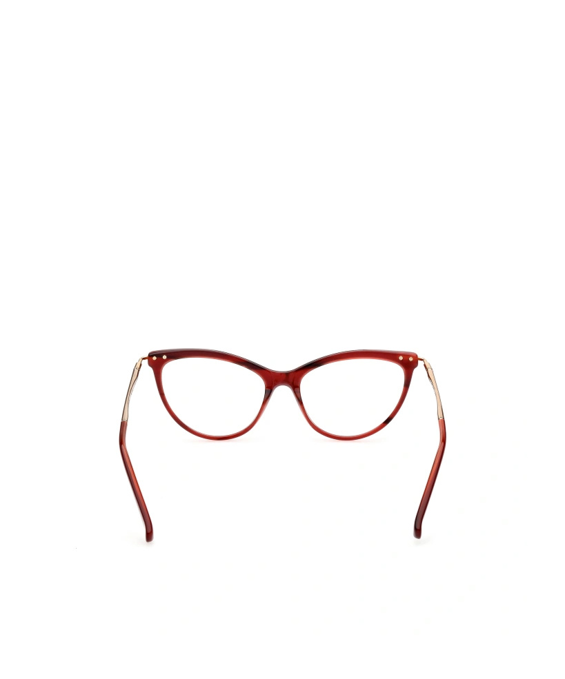 Max Mara Logo Flat Mirror In Red