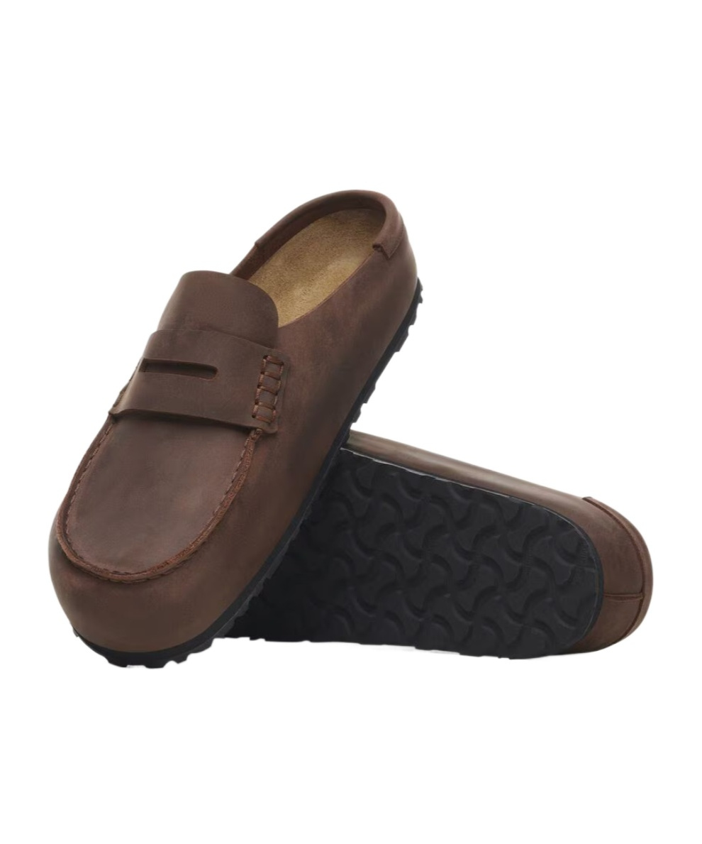 Birkenstock Naples 2.0 Slip-on Loafers In Brown