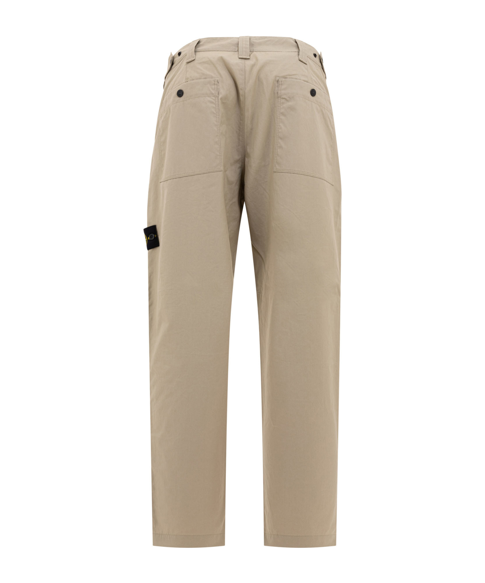 Stone Island Belt-loop Casual Pants In Nude
