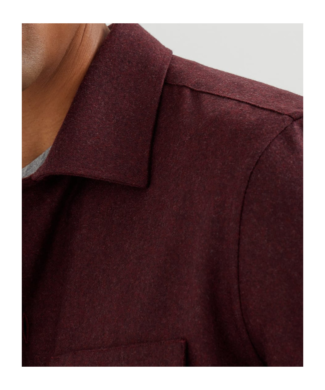 Brunello Cucinelli Long Sleeve Shirt Featuring Chest Pockets In Brown