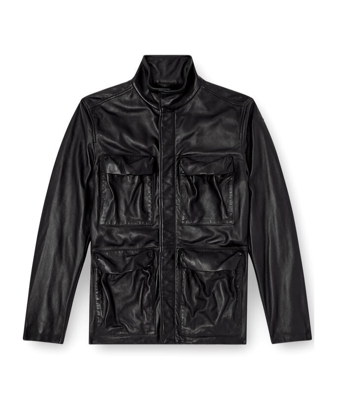 Diesel L-gast Jacket In Black