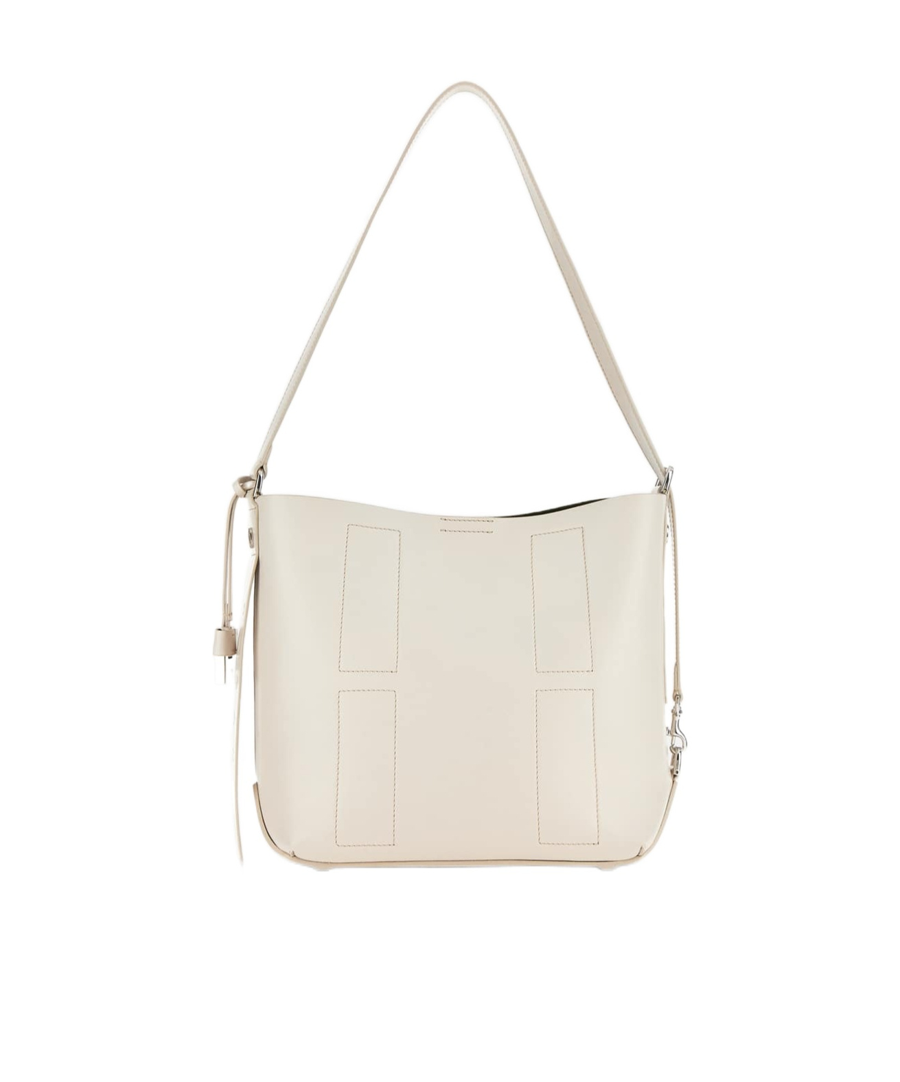 Hogan Borse A Tracolla In Pelle Di Vitello Bianca In White